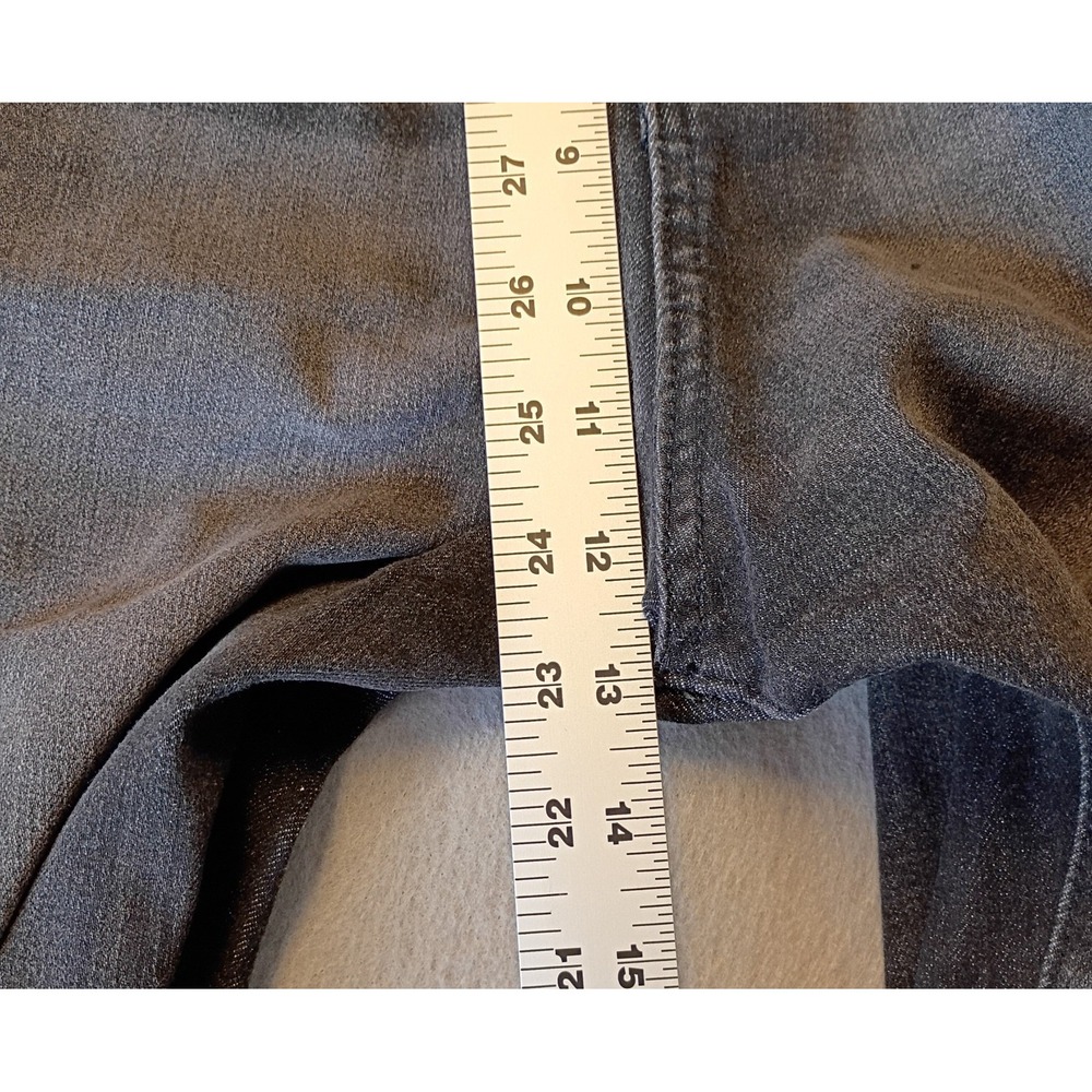 Time and Tru High Rise Curvy Jeans Womens 16 Skinny Black‎ Stretch Core Denim - Picture 10 of 11